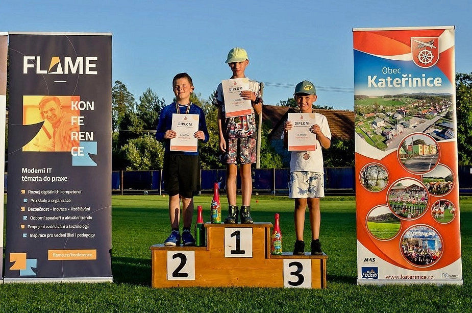 Sport, zábava a spousta dětských úsměvů v Kateřinicích